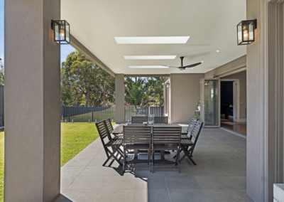 Current Group electricians complete electrical works of outdoor living area at Essendon home